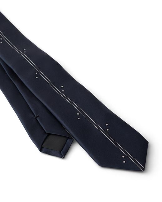 Cravatta di Prada in Blue da Uomo