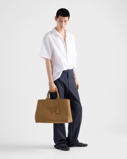 Borsa Jardinière Extra Large di Prada in Multicolor da Uomo