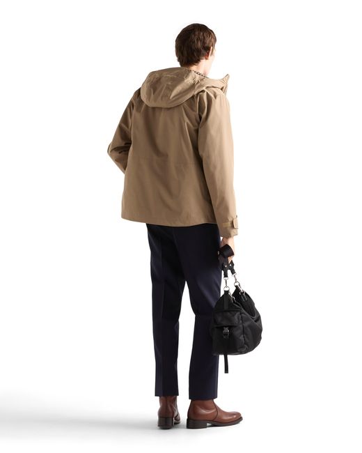 Prada Blue Wool Pants for men