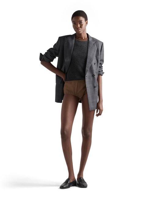 Prada White Taffeta Briefs