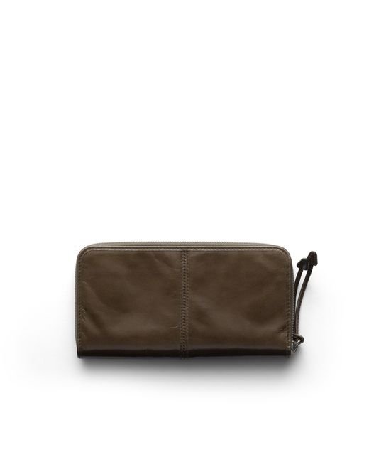 Prada Brown Leather Wallet for men
