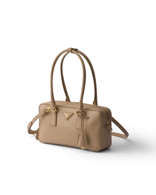 Bauletto Small di Prada in Natural