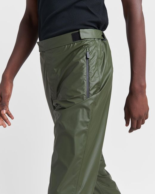 Prada Green Light Re-Nylon Technical Pants for men