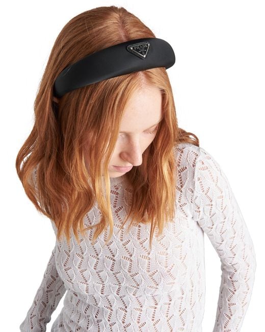 Prada Blue Re-nylon Headband