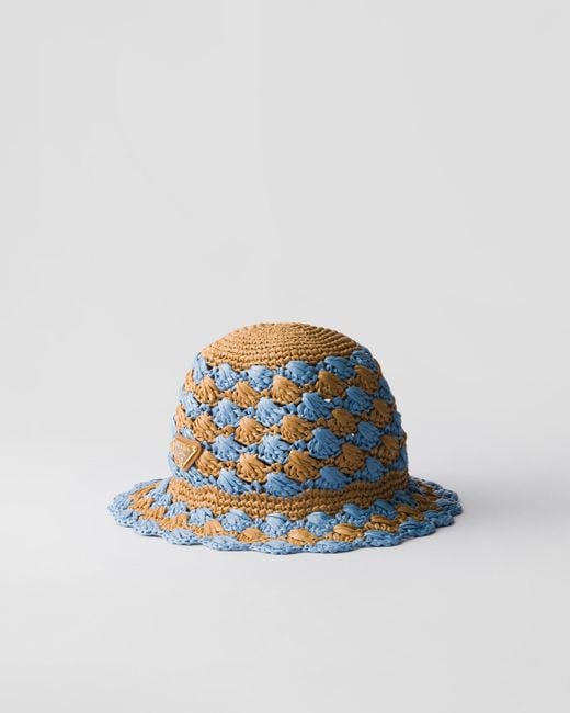 Cappello Da Pescatore di Prada in Blue