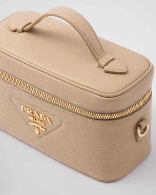 Mini Borsa In Pelle Morbida di Prada in White