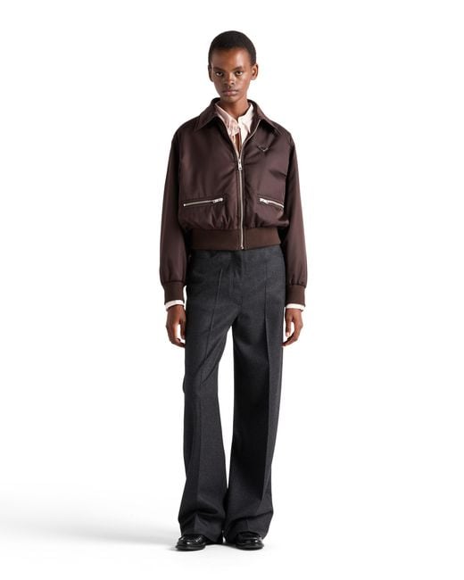 Prada Red Re-Nylon Blouson Jacket
