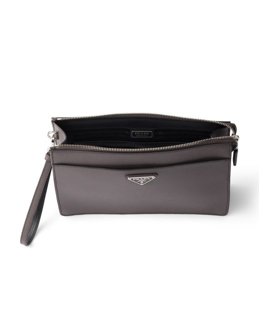 Pouch di Prada in White da Uomo