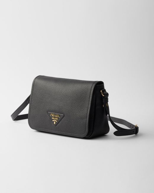 Prada Black Leather Shoulder Bag