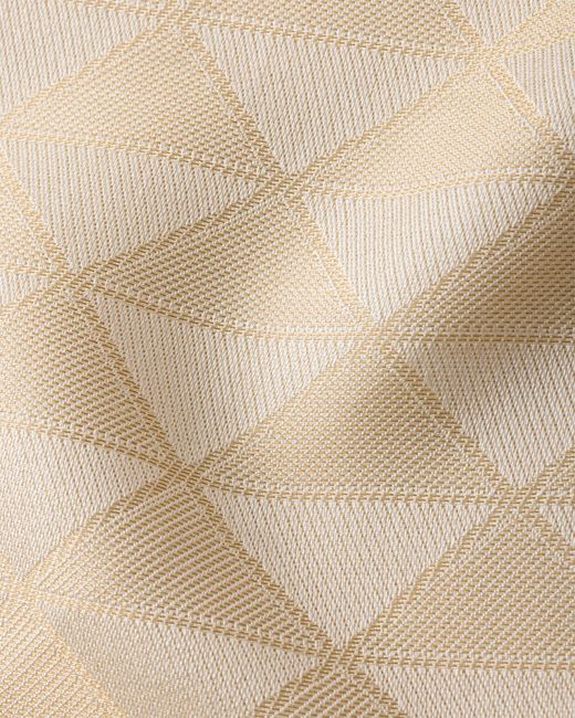 Chal De Seda, Viscosa Y Lurex, Mujer Prada de color Natural