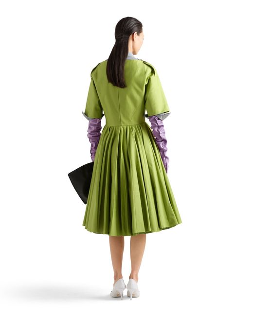 Prada Green Chino Dress