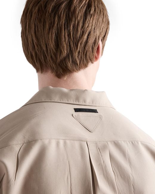 Camicia di Prada in Natural da Uomo