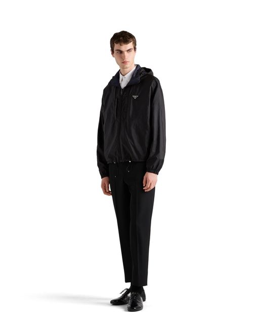 Giubbotto Reversibile di Prada in Black da Uomo