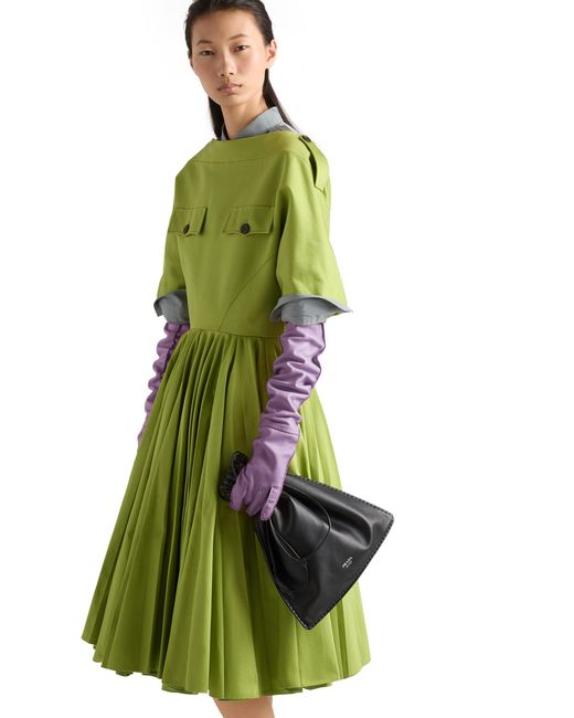 Prada Green Chino Dress