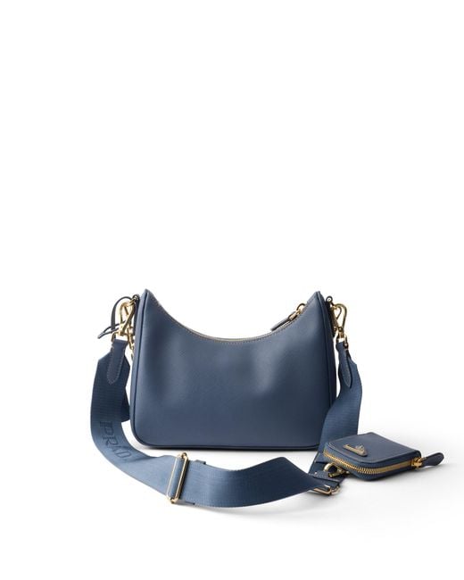 Borsa Re-Edition 2005 di Prada in Blue