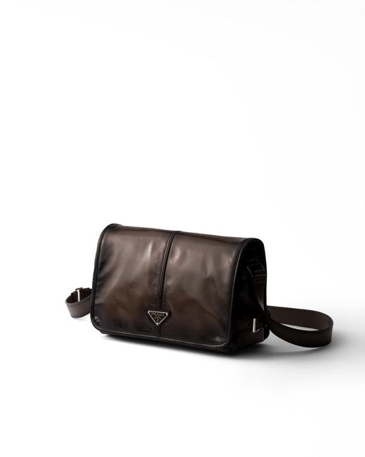 Borsa A Tracolla di Prada in Brown da Uomo