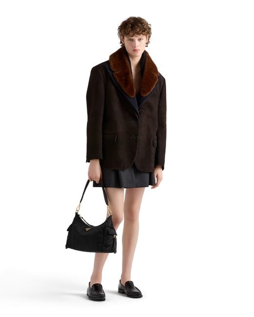Borsa Explore Large di Prada in Black