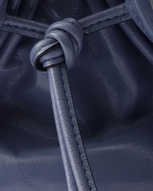 Prada Blue Bonnie Medium Leather Handbag