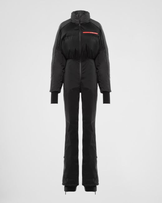 Prada Black Extreme-tex Stretch Ski Jumpsuit