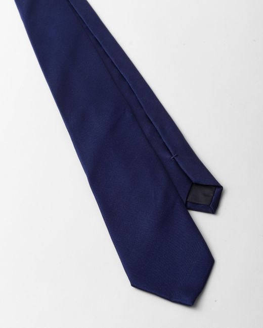 Cravatta di Prada in Blue da Uomo