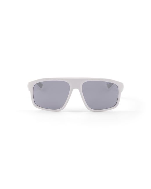 Prada White Linea Rossa Sunglasses for men