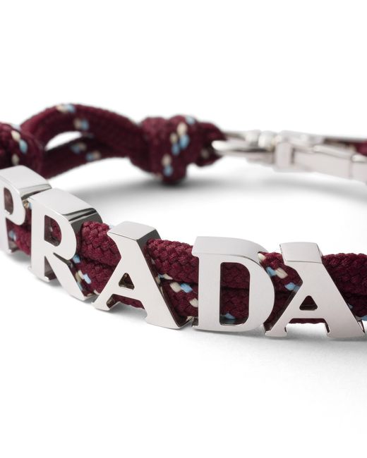 Bracciale di Prada in White da Uomo