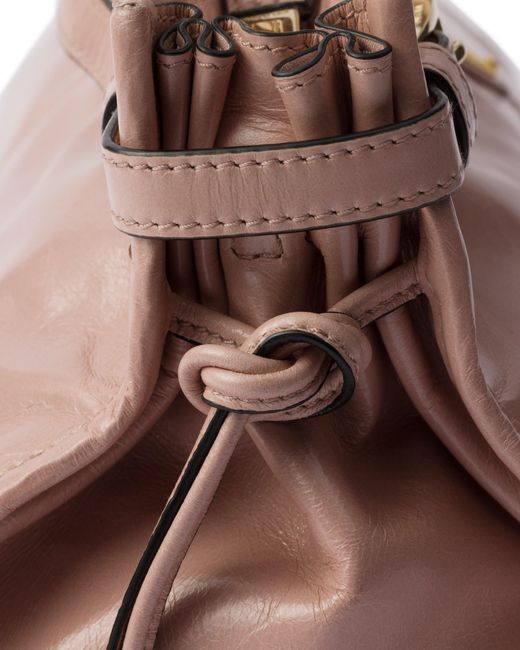 Borsa A Mano Bonnie Medium di Prada in Pink