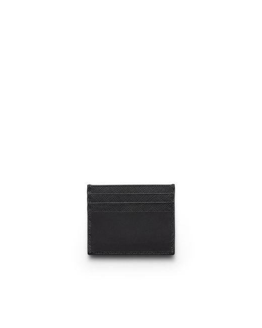 Prada White Re-Nylon Card Holder for men