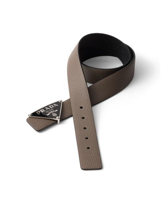 Prada Multicolor Leather Belt Strap for men