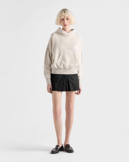 Minigonna di Prada in Black