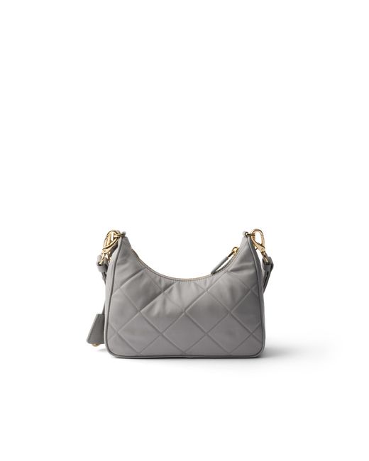 Borsa Re-Edition Mini di Prada in Gray