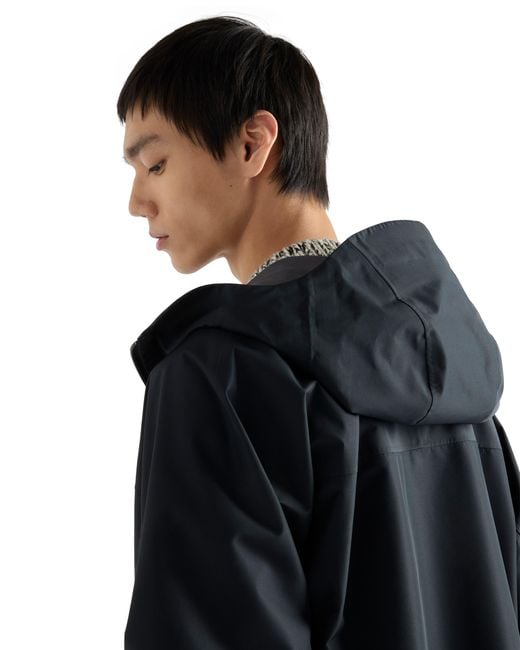 Prada Blue Technical Fabric Jacket for men