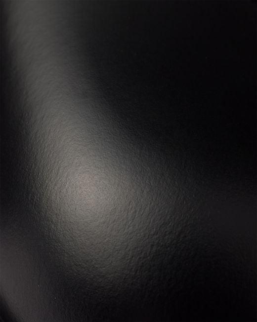Prada Black Brushed Leather Monolith Mary Janes