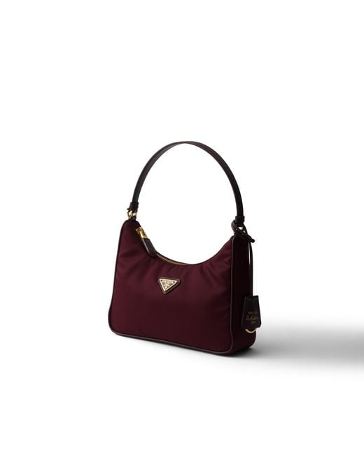 Mini Borsa Re-Edition 2005 di Prada in Purple