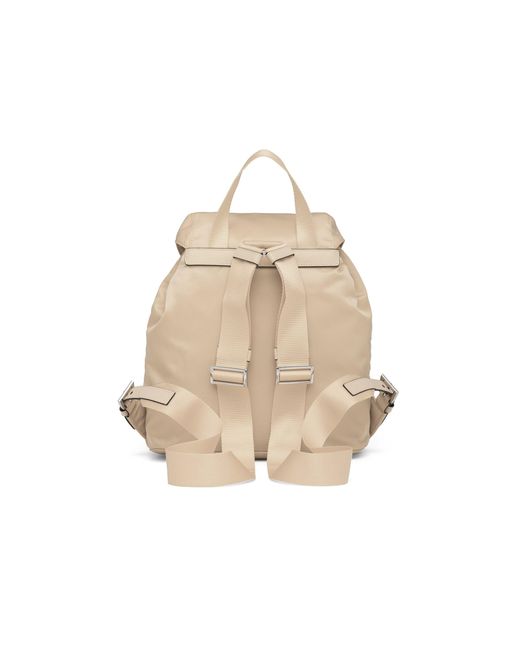 Prada Natural Small Re-Nylon Backpack