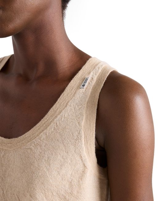 Prada Natural Cashmere Tank Top