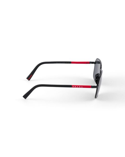 Prada Blue Linea Rossa Sunglasses for men