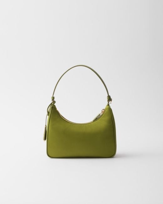 Mini Sac Re-Edition 2005 En Re-Nylon Prada en coloris Green