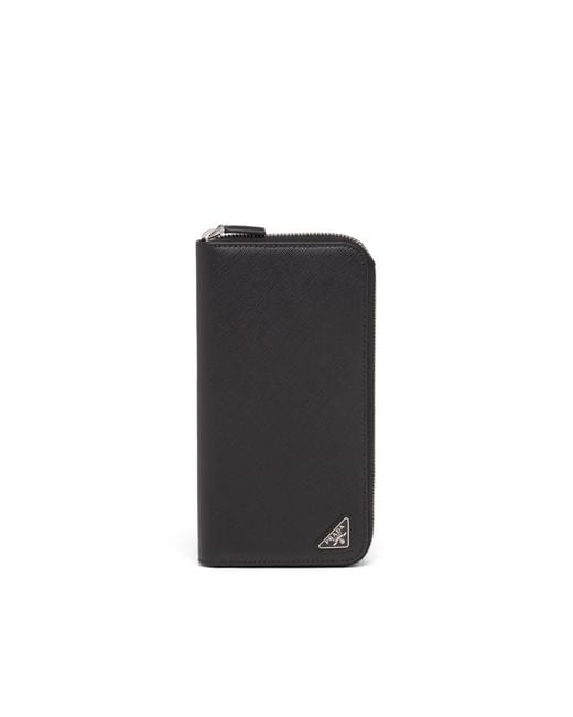 Prada Black Saffiano Wallet for men