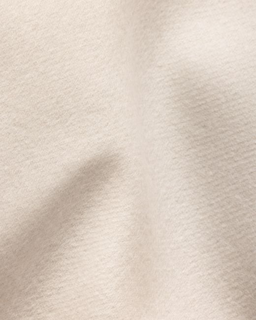 Prada White Silk And Cashmere Scarf