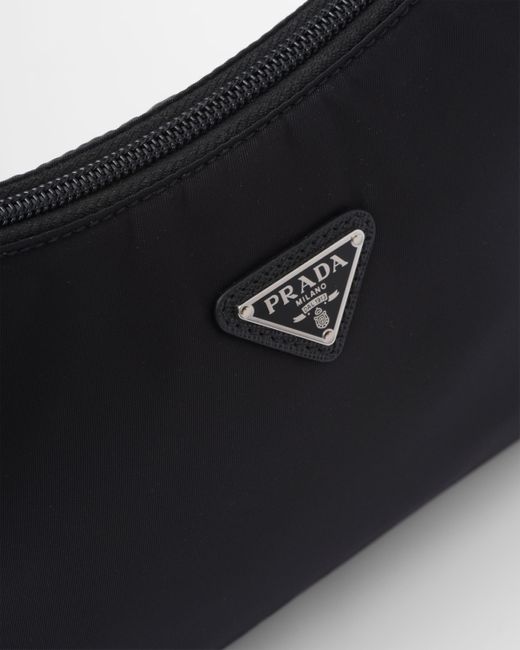 Prada Black Re-edition 2000 Mini Bag Aus Re-nylon