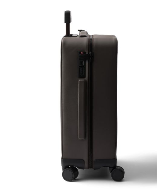 Prada Black Saffiano Leather Trolley