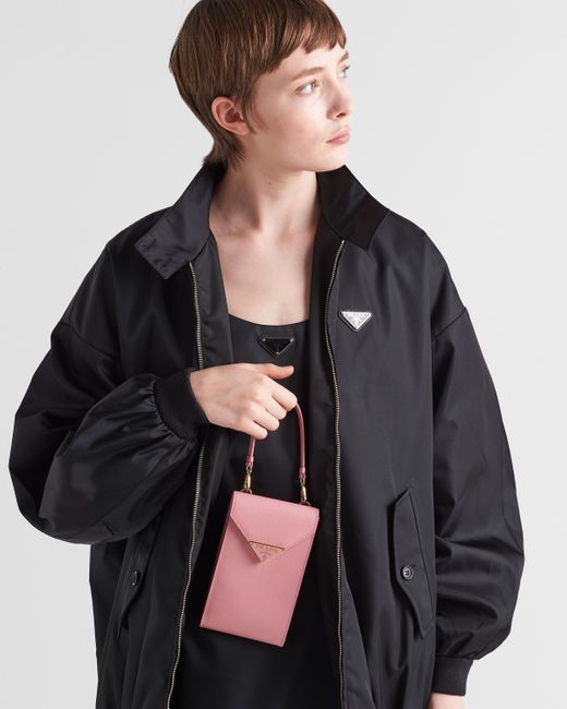 Prada Pink Saffiano Leather Mini-bag