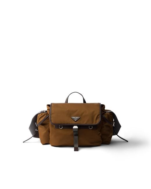 Borsa A Tracolla di Prada in Brown da Uomo