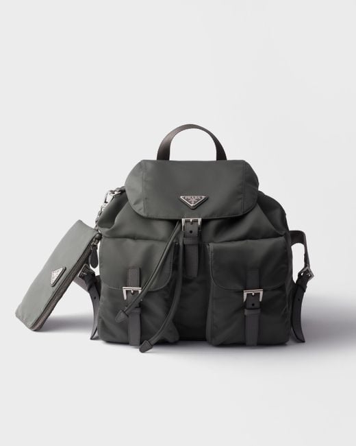 Prada Black Medium Re-Nylon Backpack