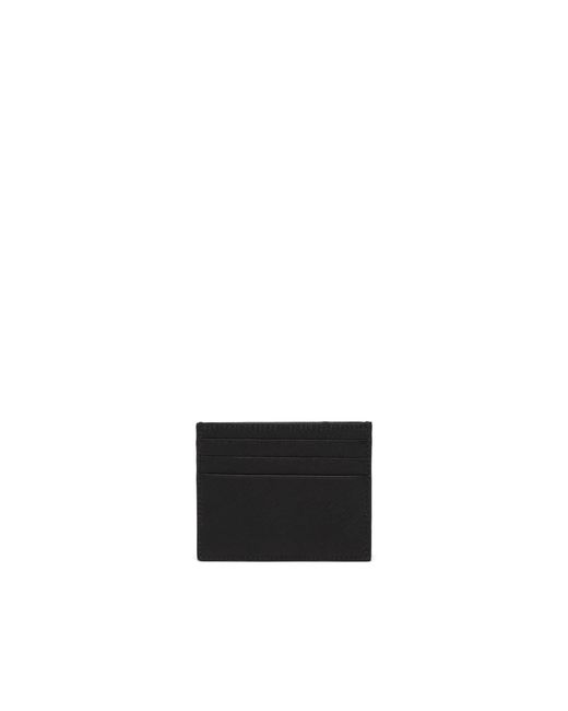 Prada White Saffiano Leather Card Holder