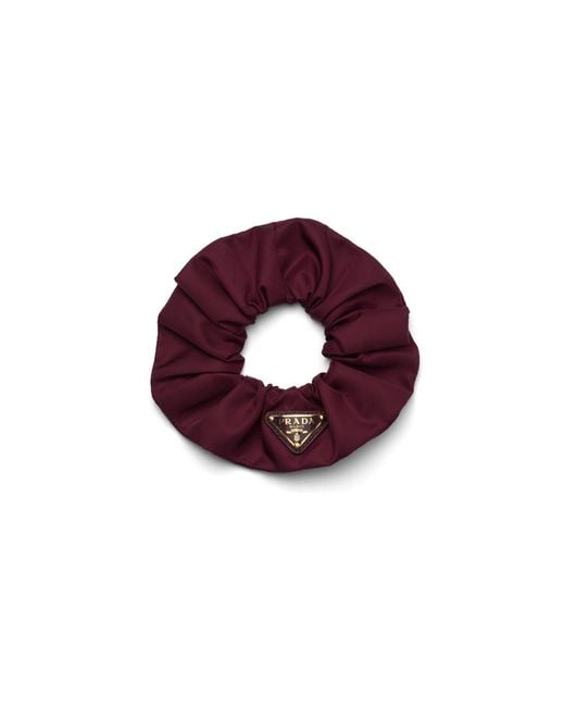 Prada Purple Re-Nylon Scrunchie