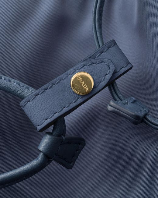 Prada Blue Wish Re-Nylon Pouch