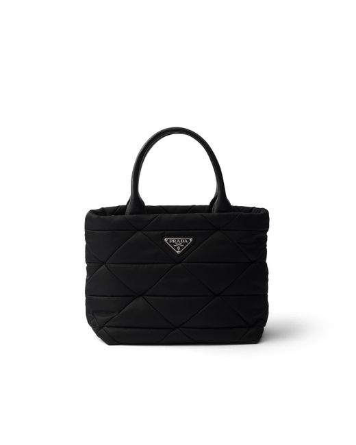 Prada Black Gefütterter Shopper