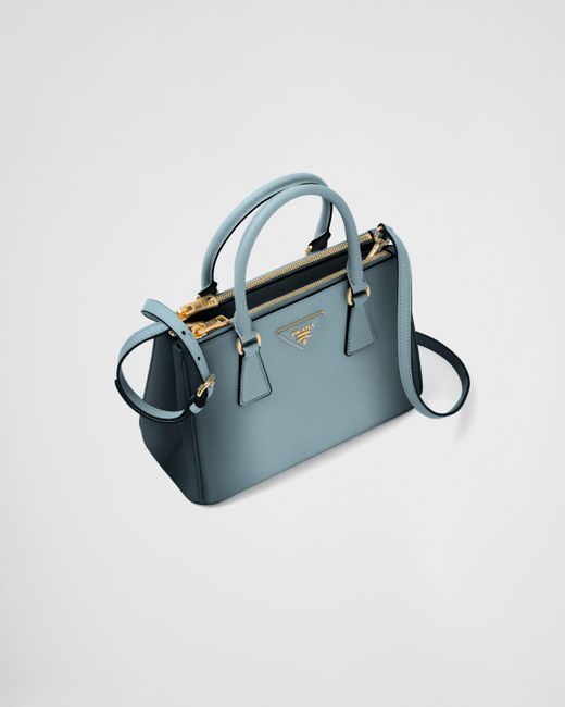 Prada Blue Small Galleria Ombré Saffiano Leather Bag